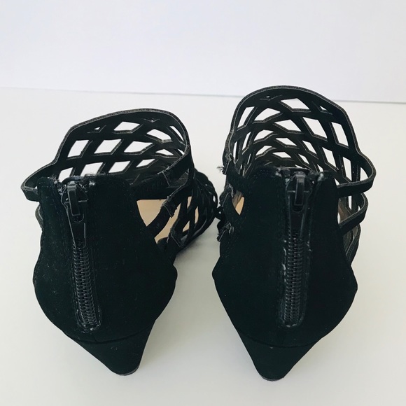 Jasmine Lasers Cutoff wedge Sandals - Picture 3 of 5